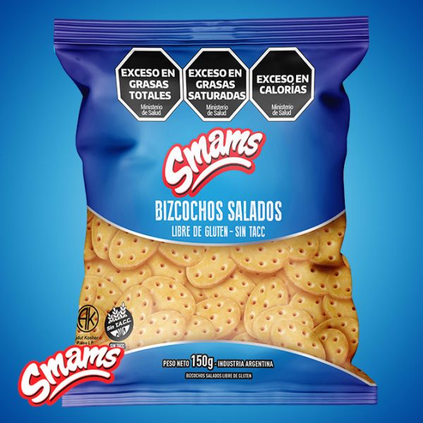 Bizcochito Salado "Smams" x150gr